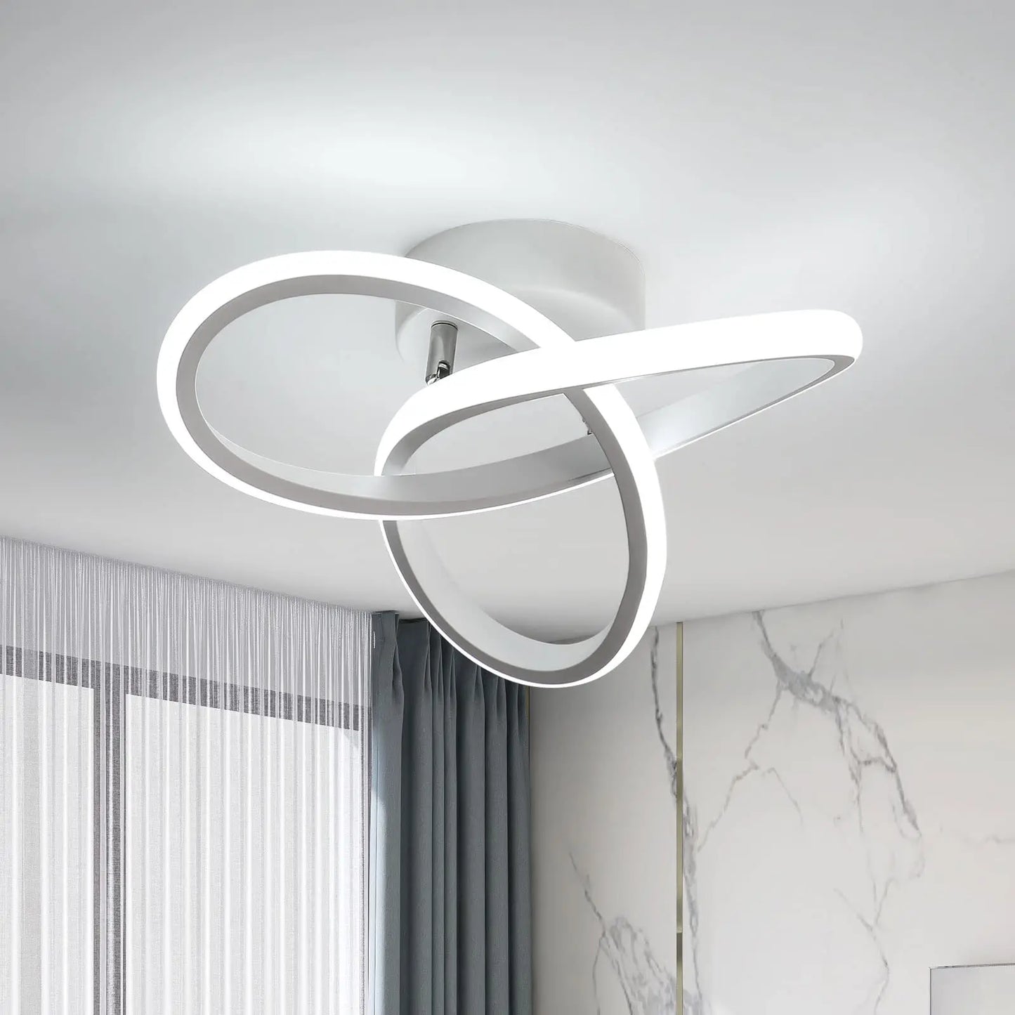3 Color LED Chandelier for a Chic Modern Look