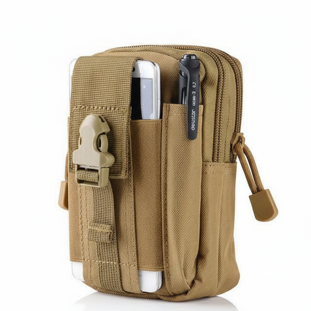 Universal Tactical Waist Belt Bag Pouch Wallet