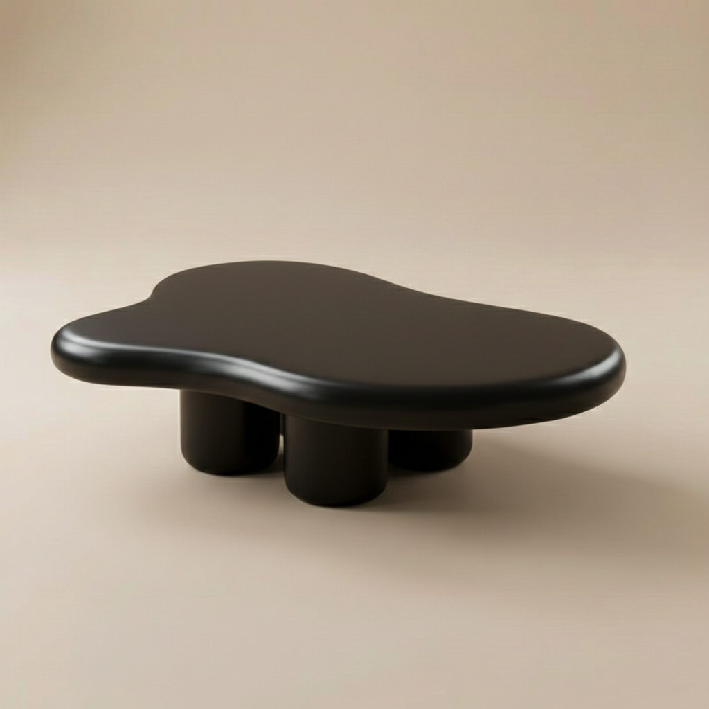 Minimalist Cloud Shaped Tea Table for Living Room