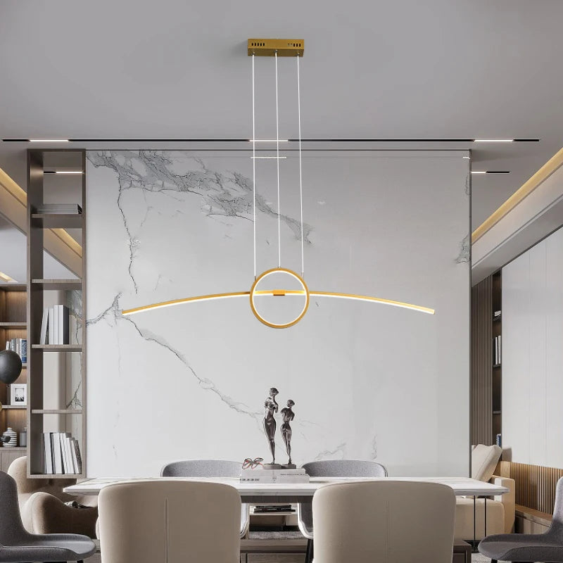 Smart Home Alexa-Enabled Hanging Lamp Perfect for Dining, Living, & Kitchen Spaces