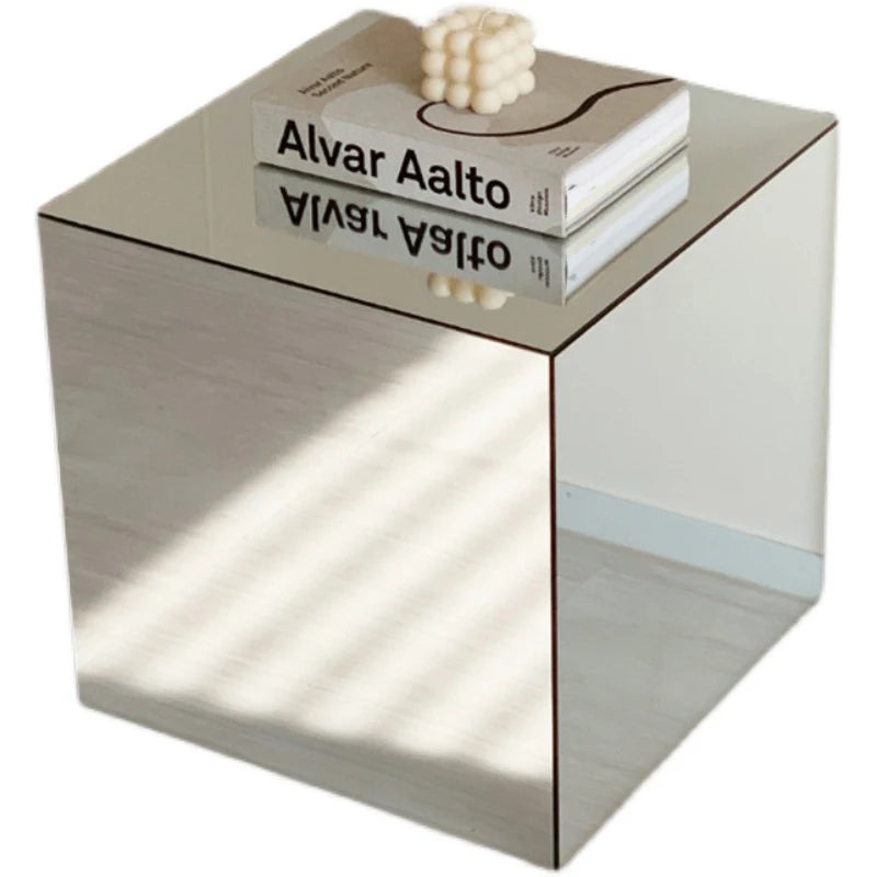 Nordic Light Luxury Mirror Acrylic Living Room Coffee Table