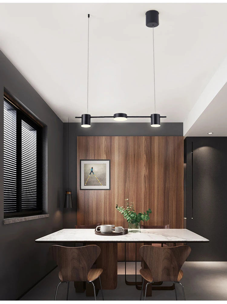 Sleek & Artistic Iron Art Chandelier for Dining & Study Rooms