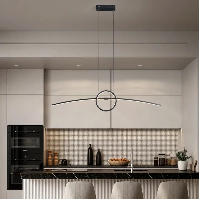 Smart Home Alexa-Enabled Hanging Lamp Perfect for Dining, Living, & Kitchen Spaces