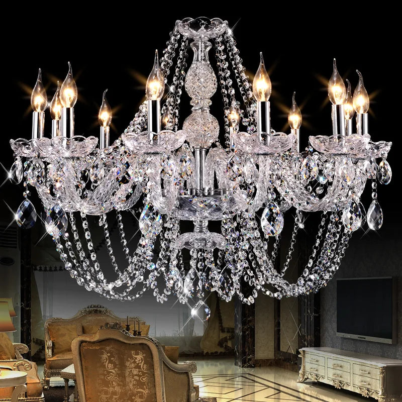 Sparkling Crystal Lamps & Chandeliers for Your Home or Office