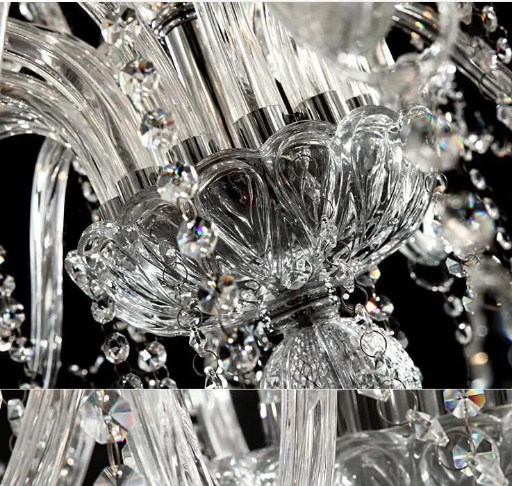 Stunning Large Crystal Chandelier Elevate Your Living Room Décor