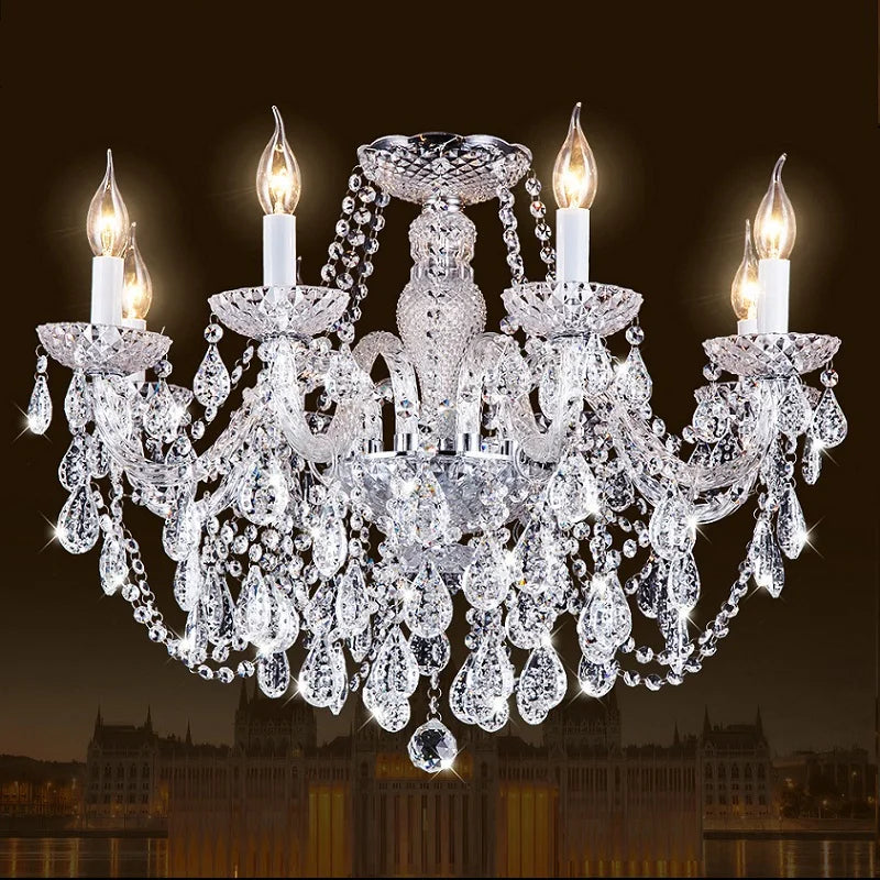 Sparkling Crystal Lamps & Chandeliers for Your Home or Office