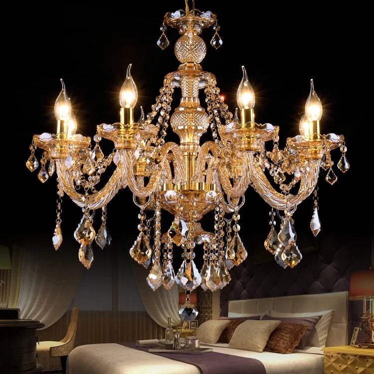 Sparkling Crystal Lamps & Chandeliers for Your Home or Office
