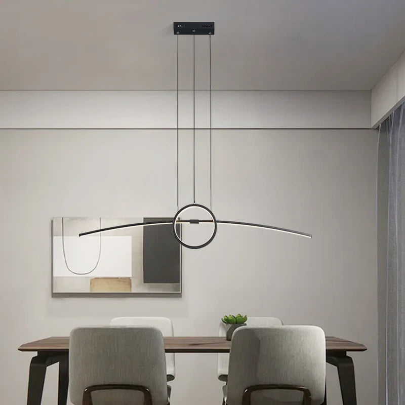 Smart Home Alexa-Enabled Hanging Lamp Perfect for Dining, Living, & Kitchen Spaces