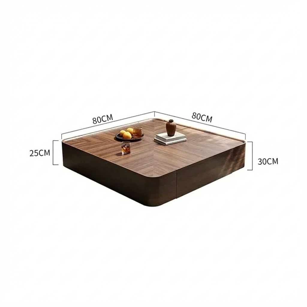 Modern Italian Rectangle Coffee Table Nordic Decor for Any Living Room