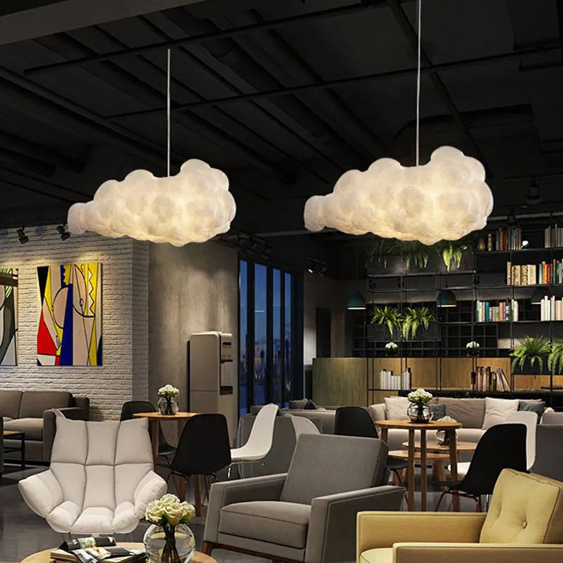 Adorable Cloud Ceiling Lamp Ideal for Bedrooms & Living Spaces