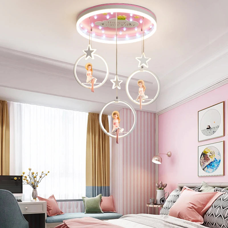 Beautiful Chandelier For Girls Room or Any Space Decor