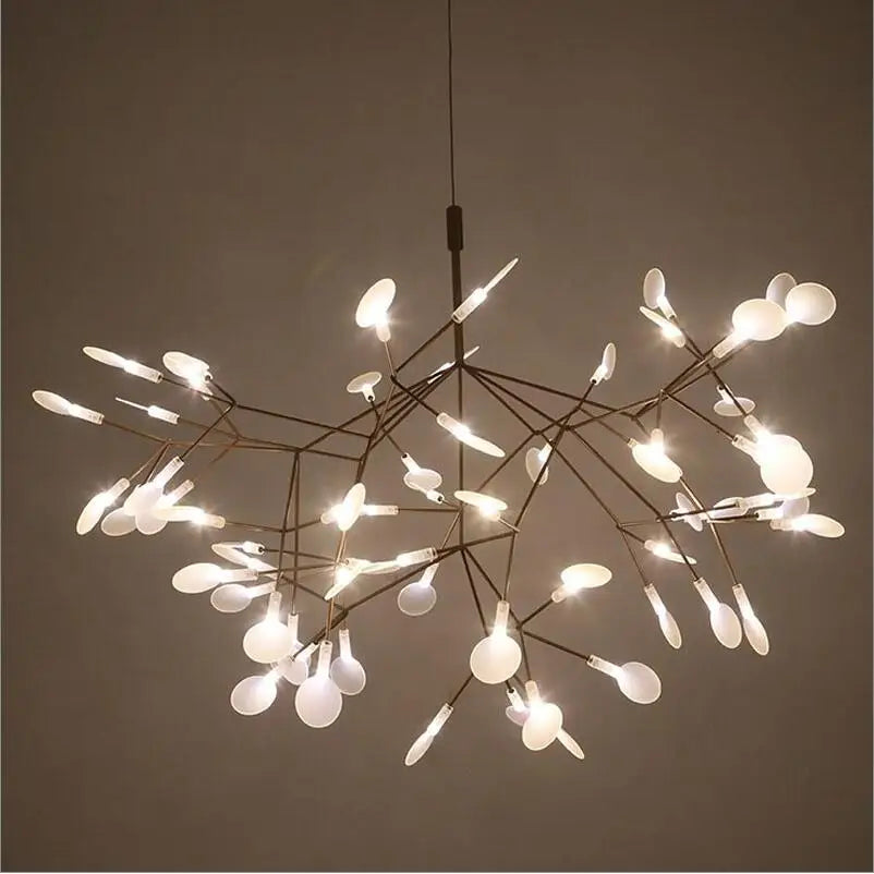 Leaf Lustre Firefly Ceiling Chandelier Light A Stunning Addition to Any Room