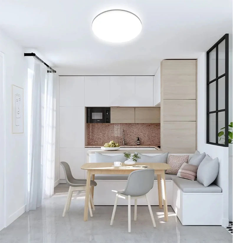 Sleek & Stylish Ultra Thin Round LED Ceiling Light for Bedrooms & Living Rooms