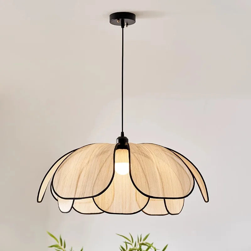 Cream Petal Chandelier for Dining & Bar Areas
