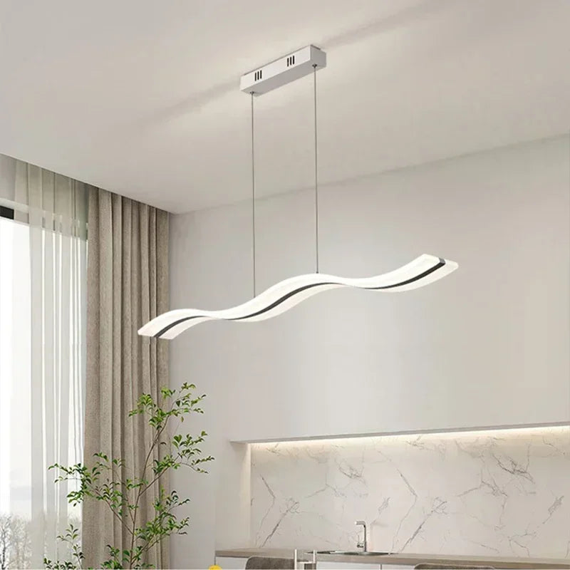 Luxury LED Chandelier Perfect for Dining Room, Kitchen & Living Spaces