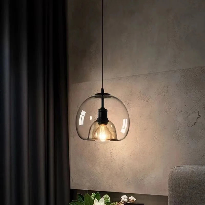 GleamSphere Hanging Light for Your Living Room Ambiance