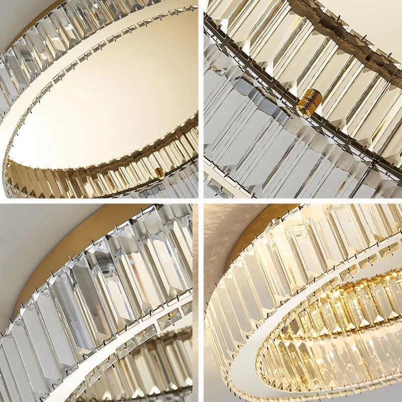 Gold Crystal Chandelier for Stunning Interiors