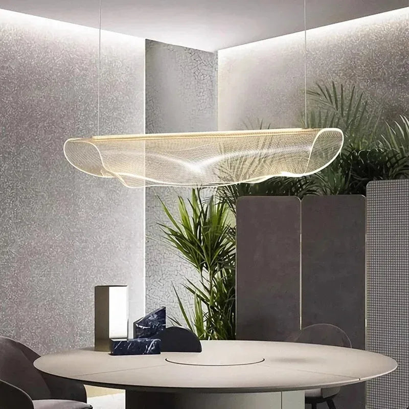 Unique Curve Leaf Chandelier Your Dining table and any space