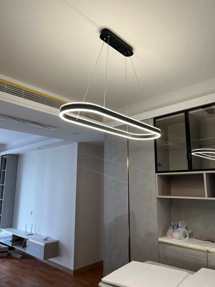 Stylish Glow Ring Chandelier for Stunning Interiors & Living Room Decor