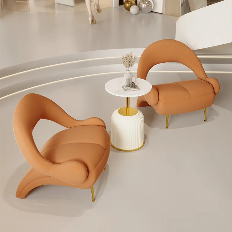 Portable Solid Wood Sofa Chair – Unique Designer Armchair for Any Space
