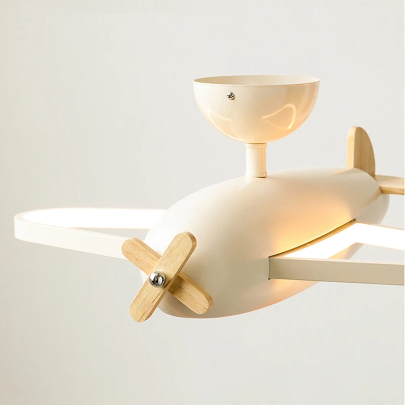 Unique Airplane Chandelier Soft Light & Eye Protection for Children