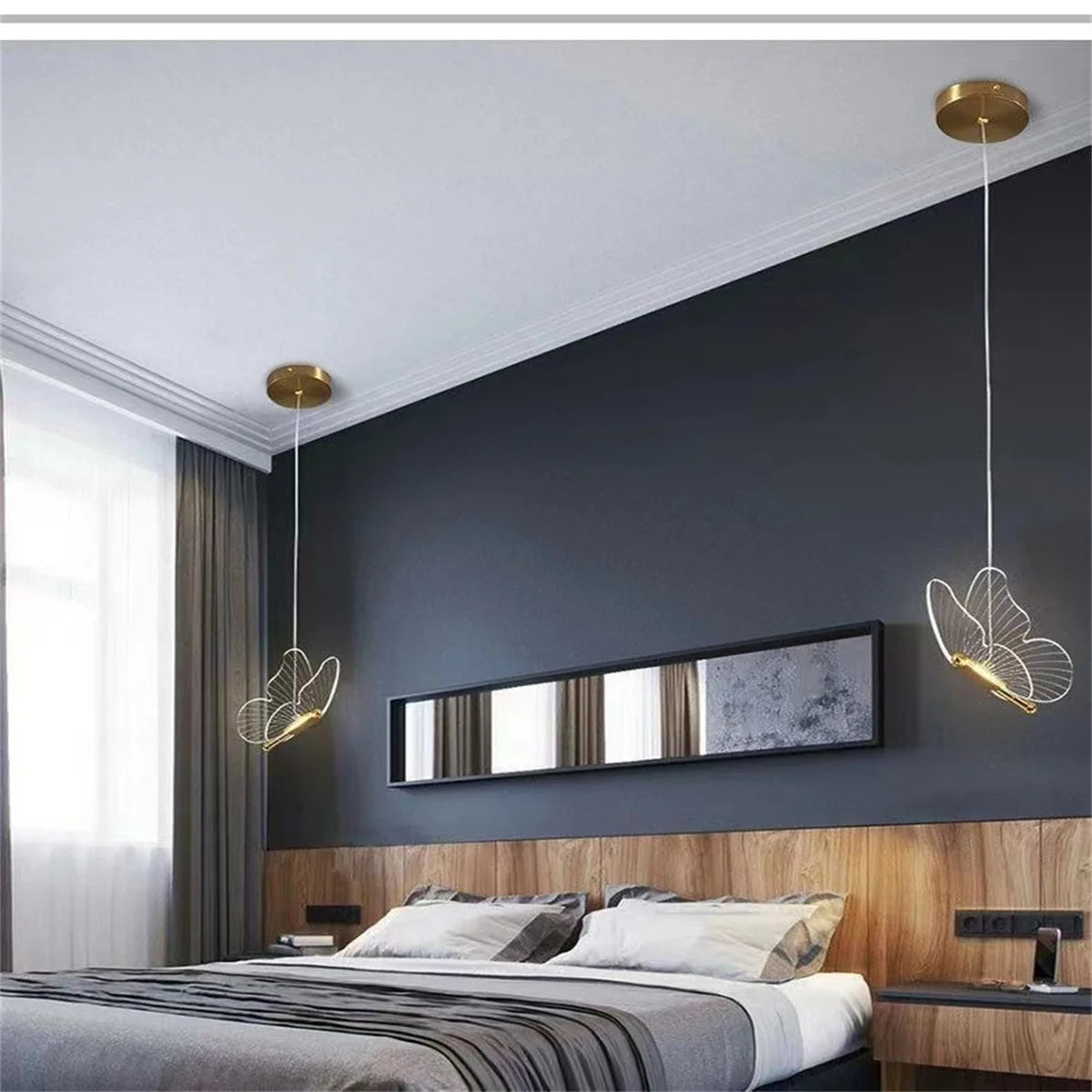 Charming Butterfly Pendant Light for Bedrooms & Living Rooms