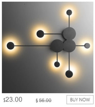Modern Minimalist LED Ceiling Chandelier for Living Room, Bedroom, or Dining Room