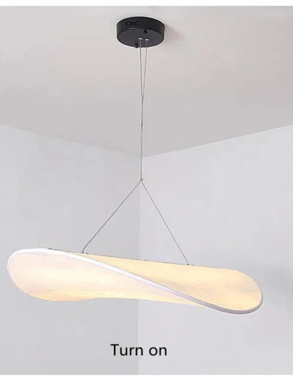 Vertigo White Silk Pendant Chandelier Ideal for Stylish Interiors