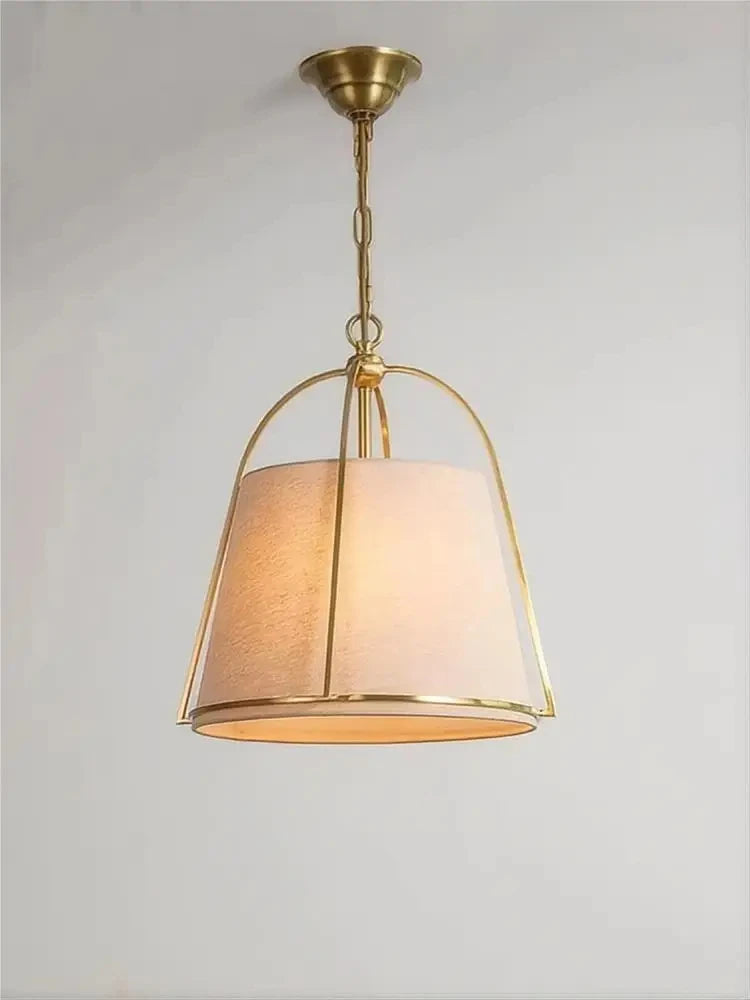 American Style Cloth Chandelier for Restaurants, Bars, and Cozy Home Spaces