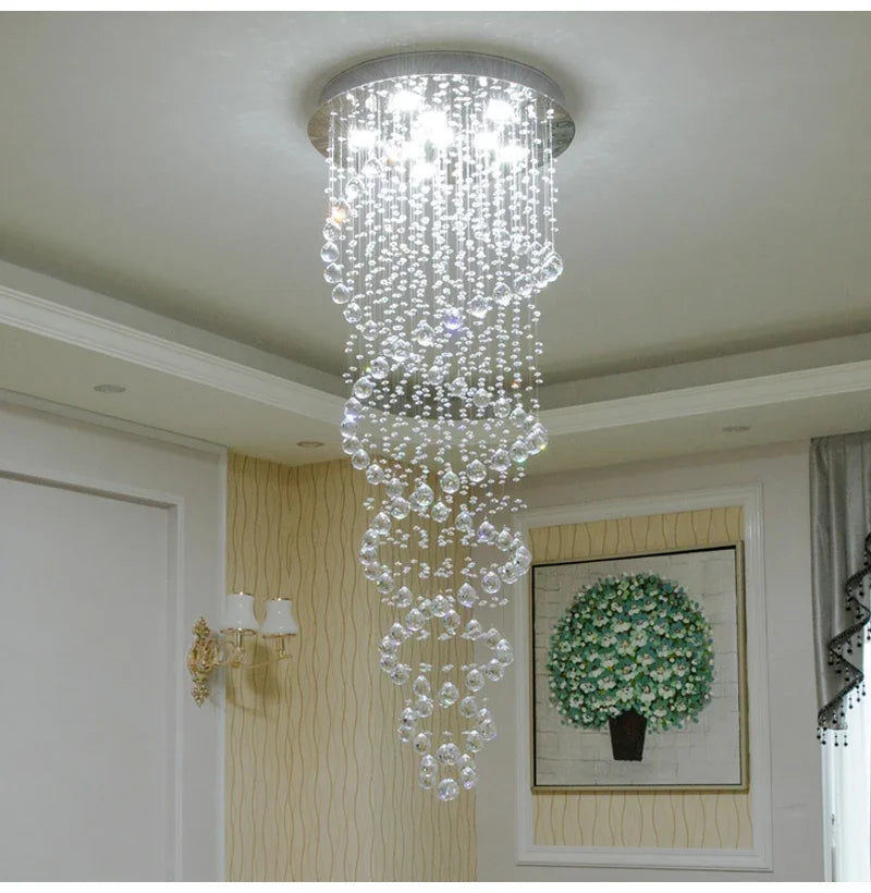 Dreamy Spiral Chandelier for Bedrooms & Living Spaces