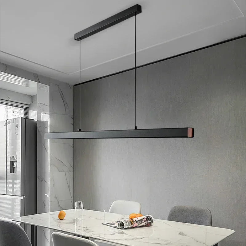Long LED Chandelier for Home & Office