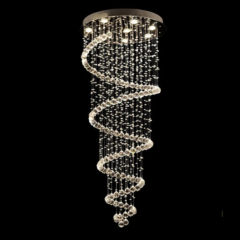 Dreamy Spiral Chandelier for Bedrooms & Living Spaces