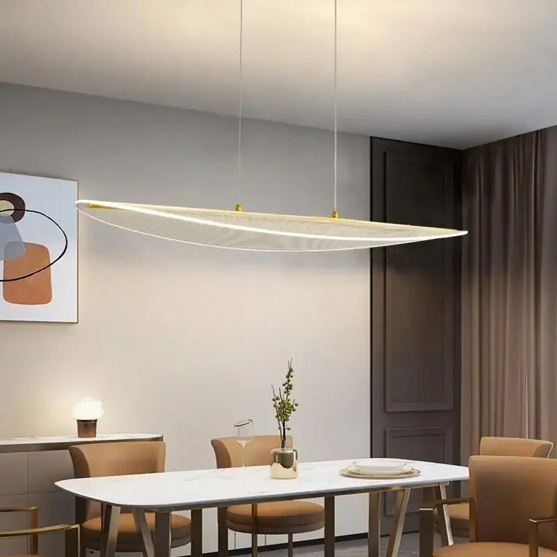 Unique Curve Leaf Chandelier Your Dining table and any space