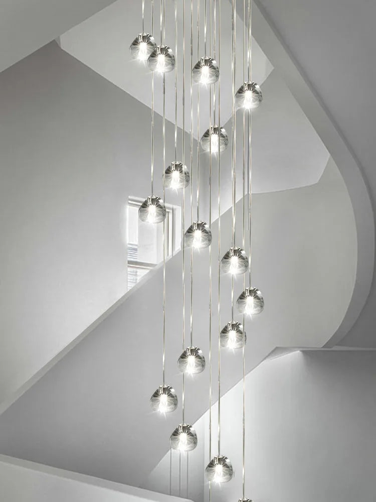 SPIRAL LED PENDANT CHANDELIER FOR YOUR SPACE GIVE A TOUCH OF ELEGANCE