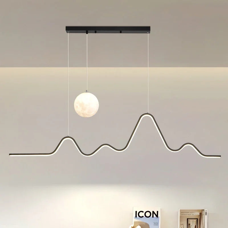 Moonlight Pendant Lights Minimalist Lighting for Modern Interiors