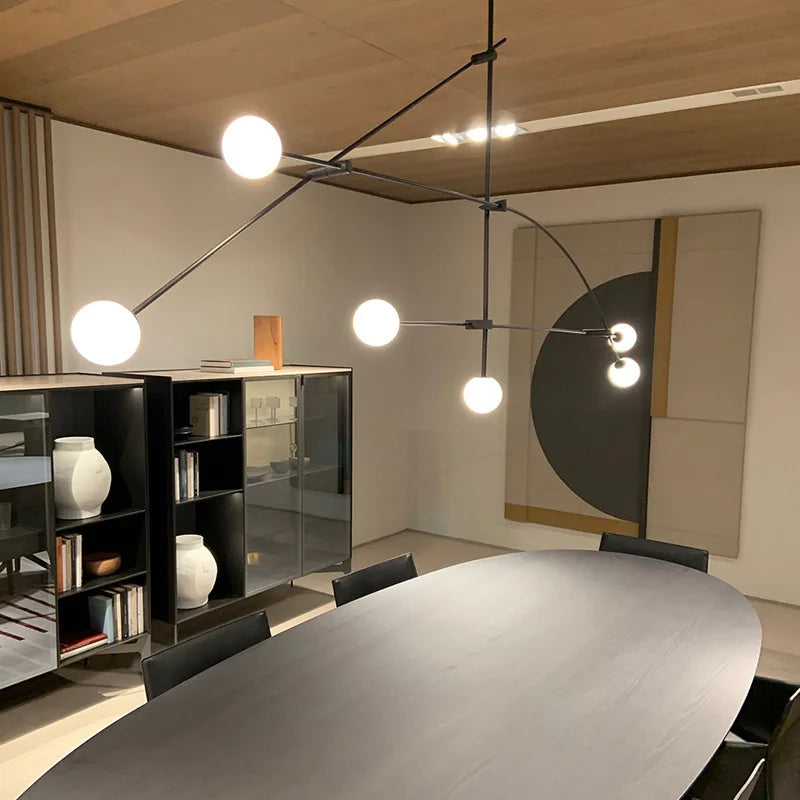 Stylish Black Luminaire Pendant Light for Bedroom, Dining & More