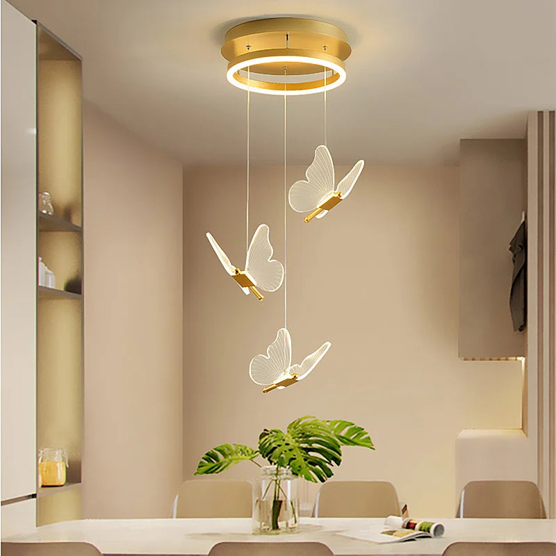 Butterfly Adjustable Pendant Lights Bring Grace & Style Home
