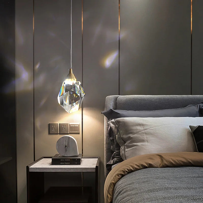 Dazzling LED Crystal Light Glamorous Touch to Any Room