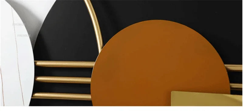 European Style Metal Wall Hanging for Home Interiors