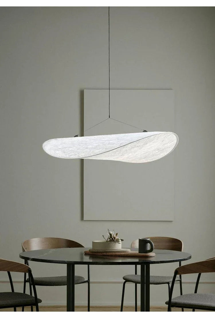 Elegant Silk Hanging Lamp for Any Room