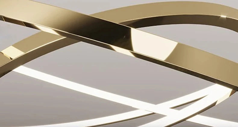 Sleek LED Ring Pendant Ceiling Lamp Perfect for Any Space