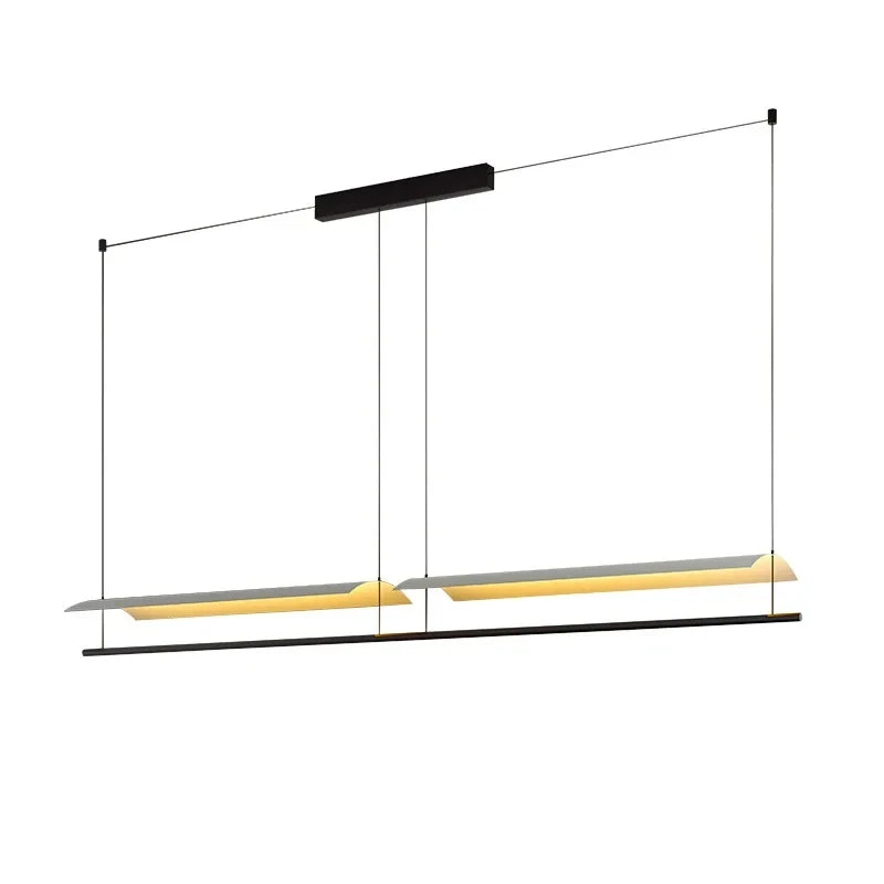 Stylish Long Strip Chandelier for Restaurants, Homes & Offices