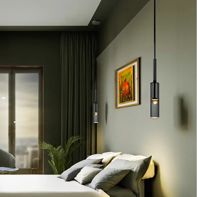 Wine Bottle Inspired Pendant Lamp for Bedroom & Coffee Corners