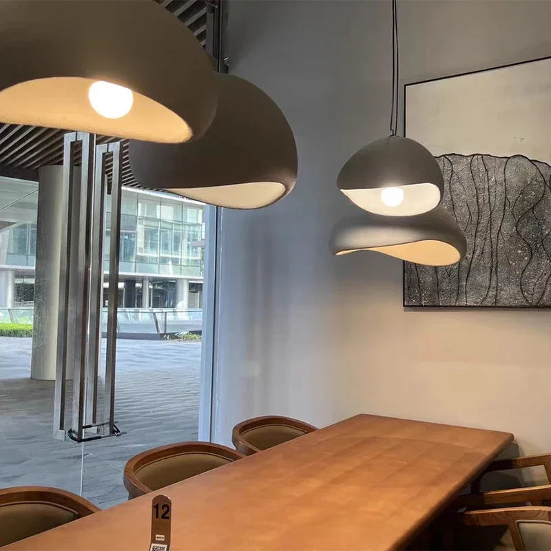 Wabi Sabi Designer Pendant Light Modern LED Chandelier for Elegant Home Interiors