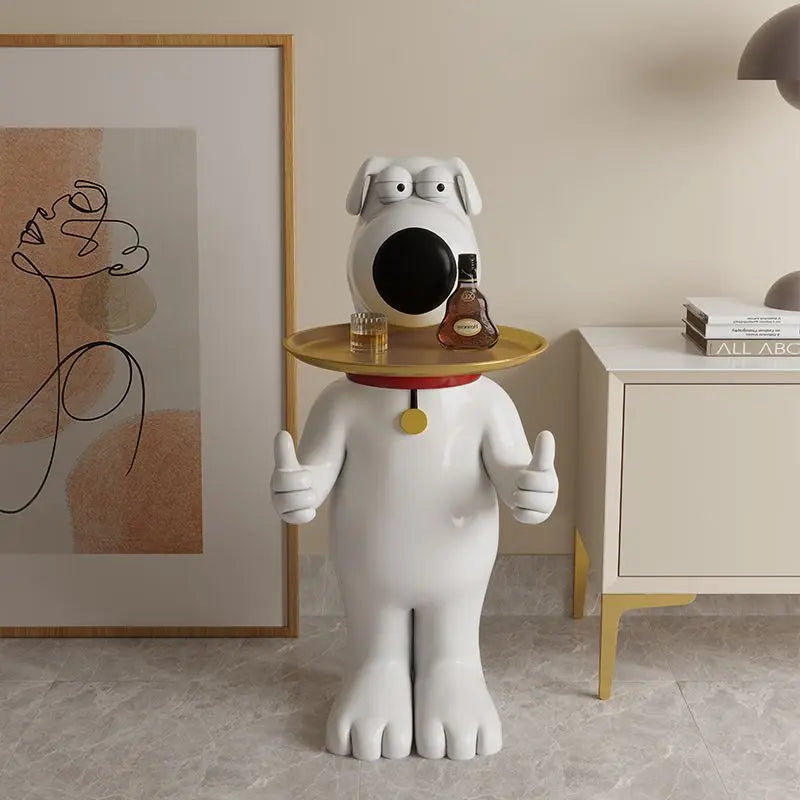 Creative Large Animal Figurines – Resin Home Décor Statues for Bedroom & Living Room