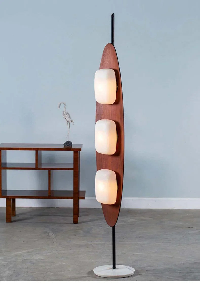 Modern Sailboat Floor Lamp With Minimalist Light Fixture for Living Room & Bedroom Decor