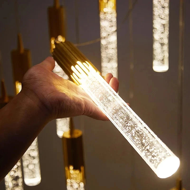 Mesmerizing Crystal LED Ceiling Chandelier for home and office decore