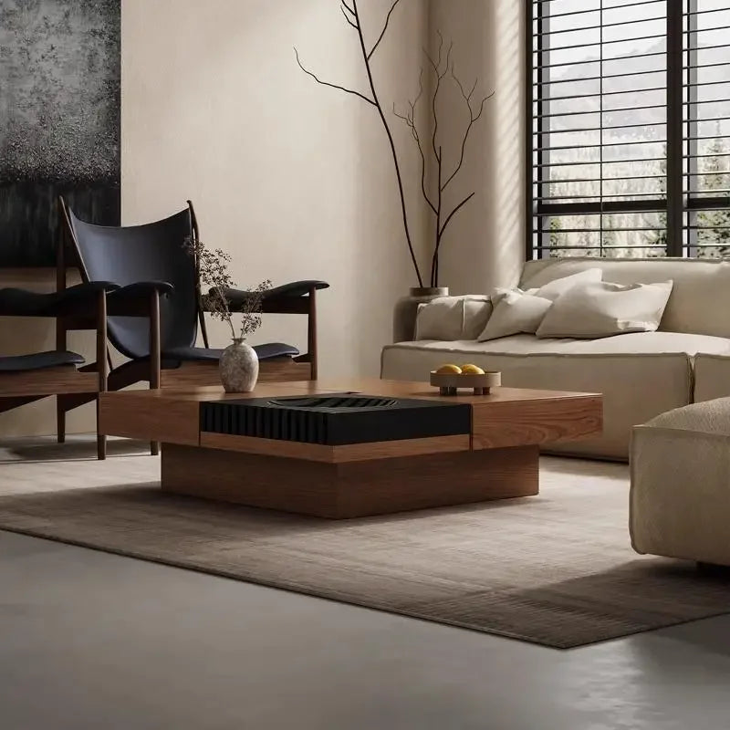 Luxury Quadrate Coffee Table for Living Rooms