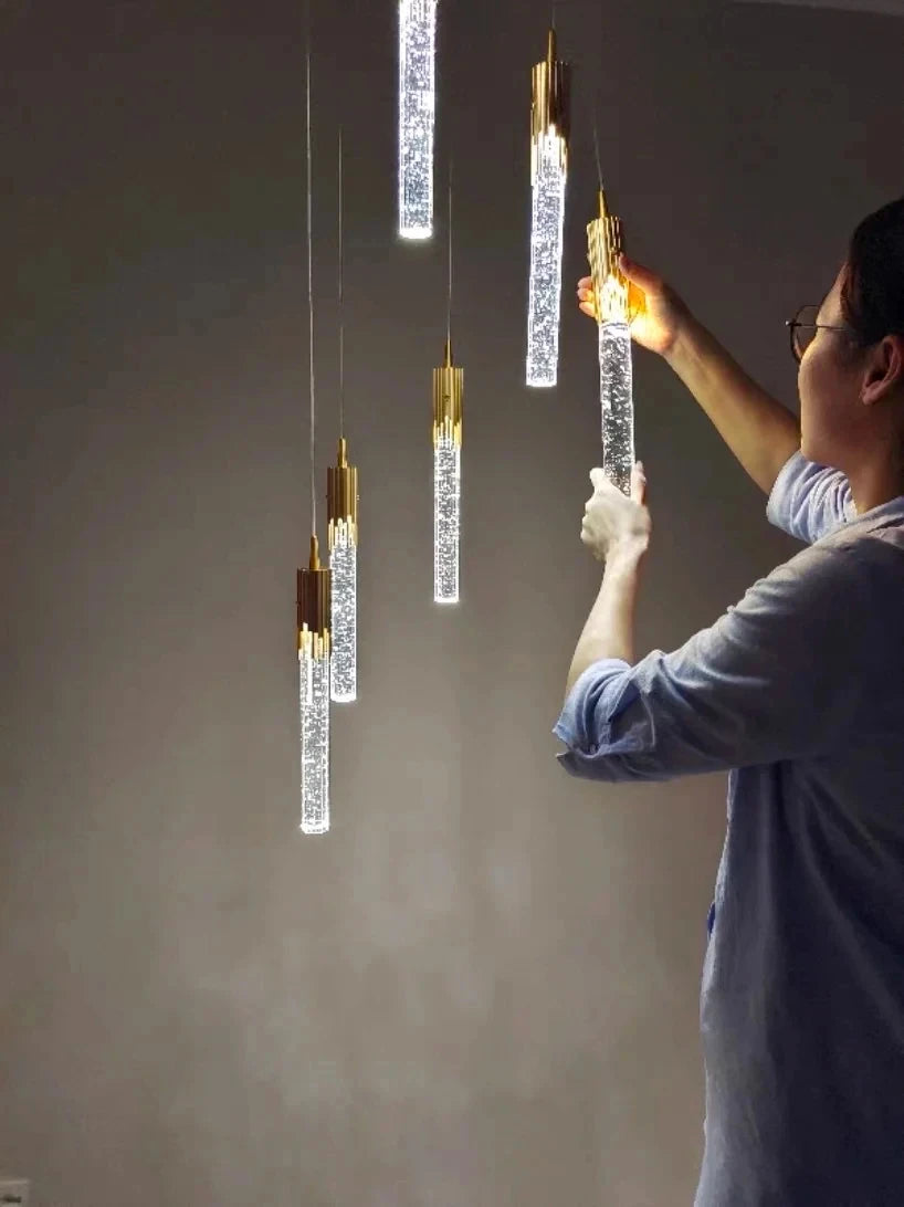 Mesmerizing Crystal LED Ceiling Chandelier for home and office decore