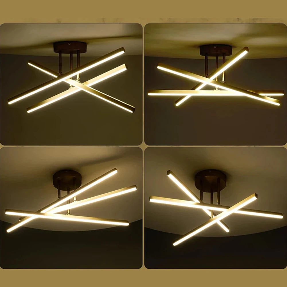 Sleek & Elegant Nordic Ceiling Chandelier Perfect Fusion of Style & Function